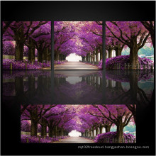 3 Piece Hot Sell Modern Wall Painting Tree Painting Home Decorative Wall Art Picture Painted on Canvas Home Prints Mc-199